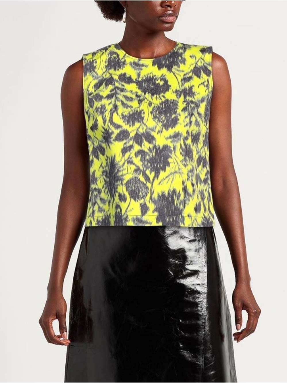 PHILOSOPHY di Lorenzo Serafini Floral Print Sleeveless Top